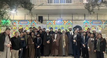 نشست علمی با حضور دبیر شورای عالی انقلاب فرهنگی حجت الاسلام والمسلمین خسروپناه (زیدعزه)