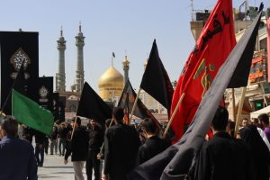 دسته عزاداری به مناسبت وفات حضرت معصومه سلام الله علیها