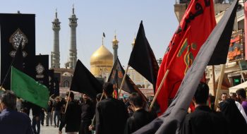 دسته عزاداری به مناسبت وفات حضرت معصومه سلام الله علیها